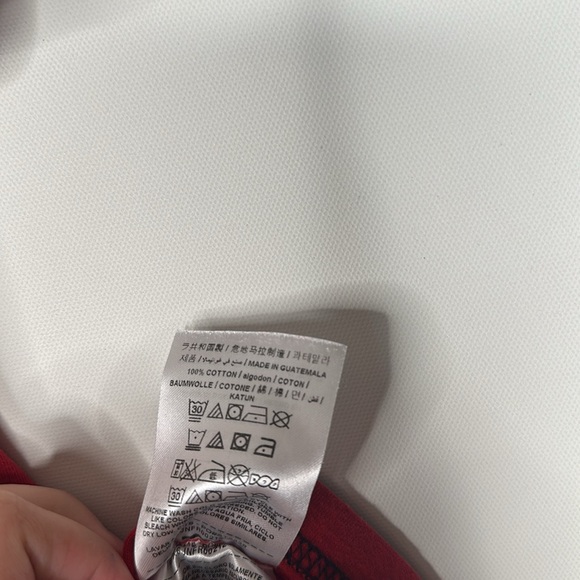 Guess T-Shirt Children Size 8 Red - Picture 4 of 6